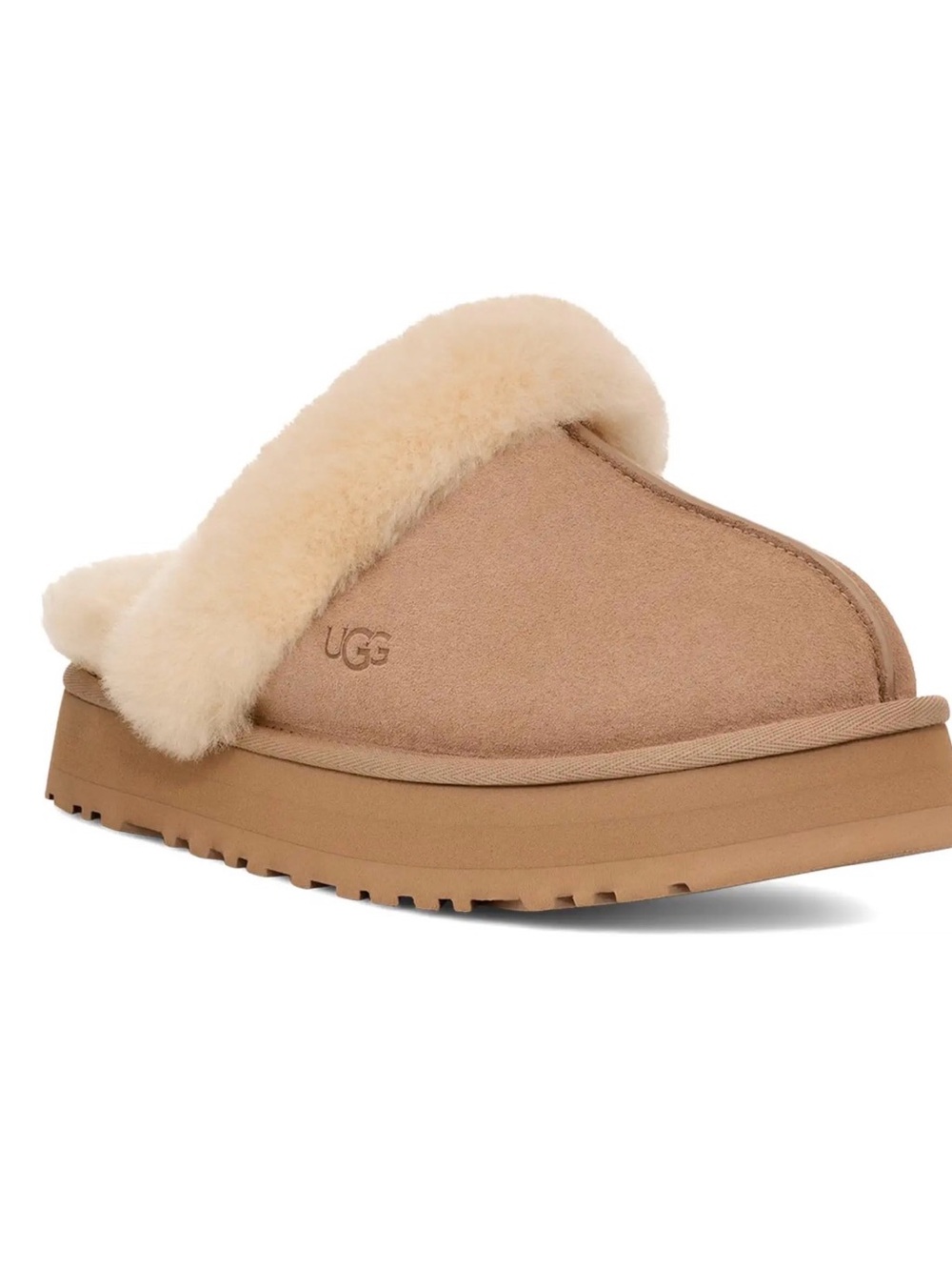 UGG Disquette Platform Slippers - NEW IN BOX - Picture 1 of 7